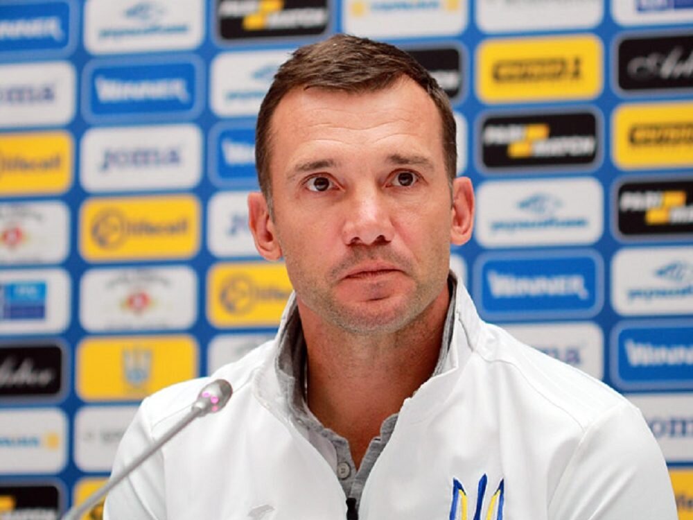 Андрей Шевченко - главный тренер сборной Украины