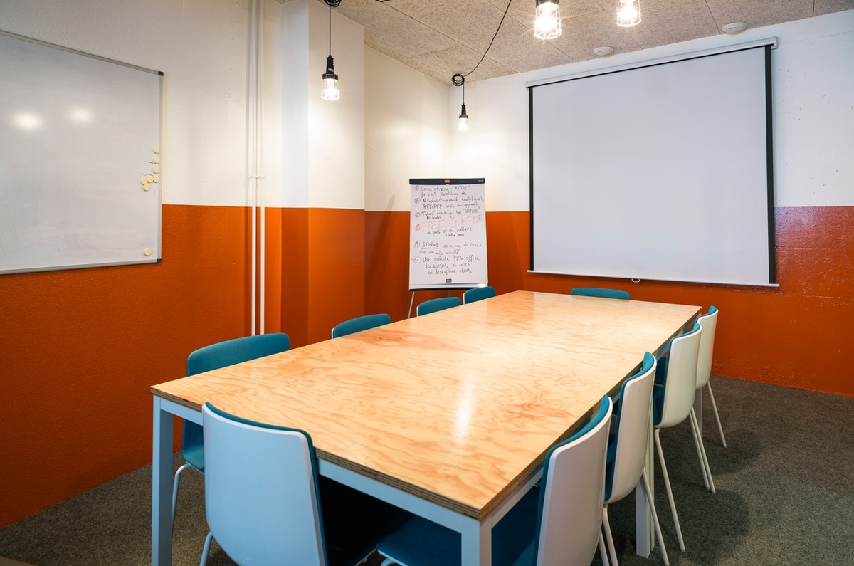 Фокус-группа - отличный метод для тестирования креативов! (Источник фото - https://www.spacebase.com/en/venue/beautiful-meeting-room-in--3693/)