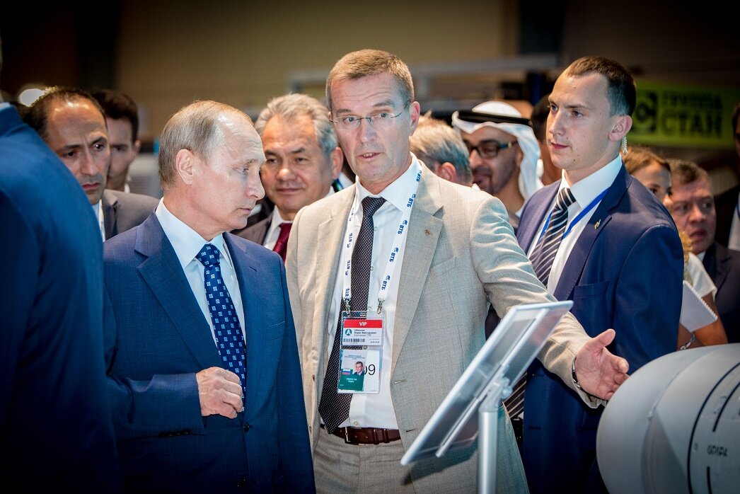В.Путин и Б.Обносов