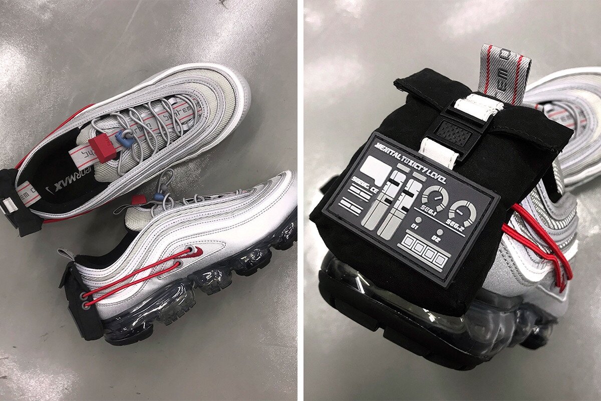 Custom vapormax 97 on sale