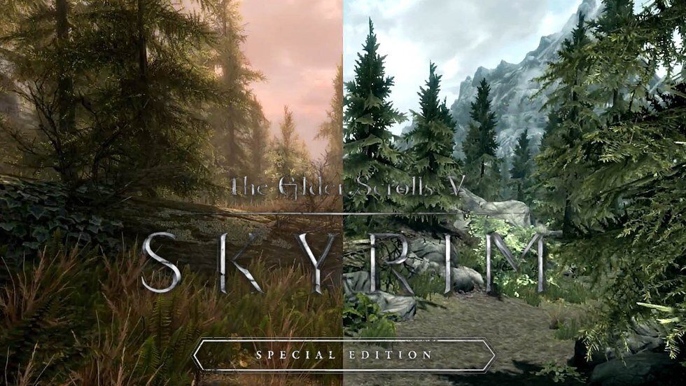 Skyrim LE vs Skyrim SE.