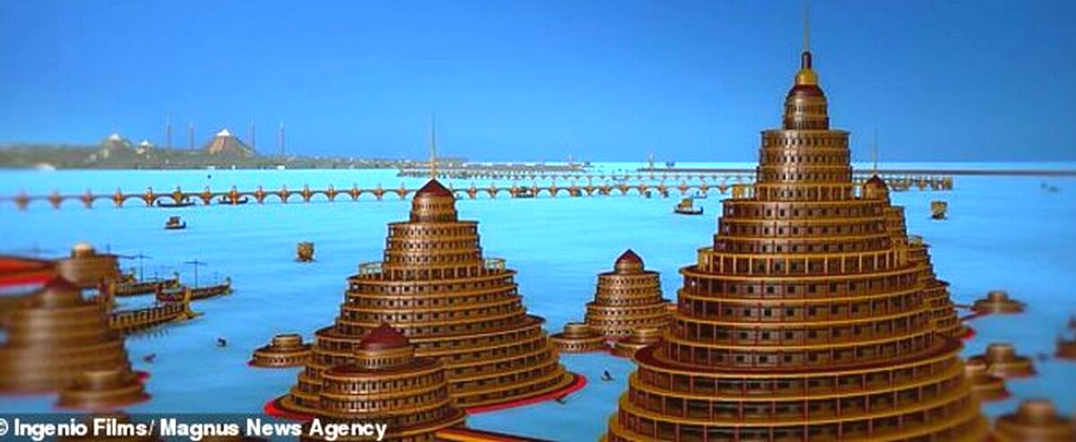 Компьютерная модель внешнего вида Атлантиды