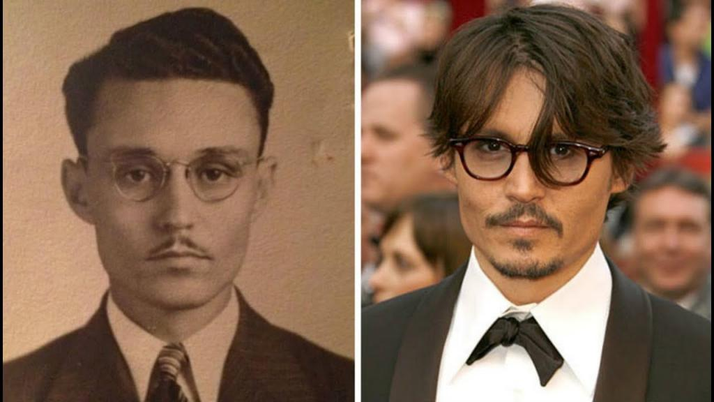 Найти похожего человека. Двойник Джонни Деппа. Дэниел Рэдклифф и Джонни Депп. Клон Джонни Депп. Двойники знаменитостей из прошлого