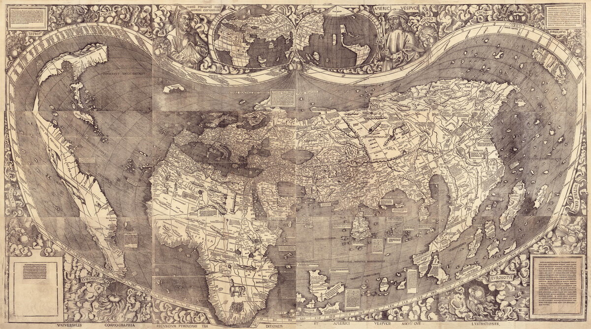 Как менялась карта мира: от рукотворных шедевров до интерактивной карты