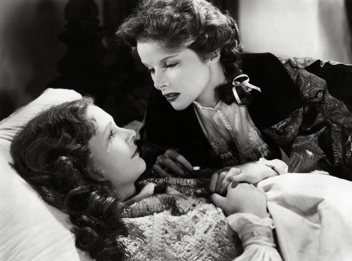 фотография со съемок фильма (с) https://www.theaceblackblog.com/2014/01/movie-review-little-women-1933.html