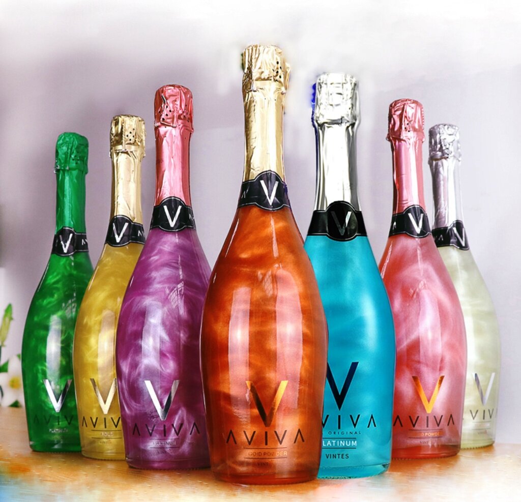 Это самое популярное перламутровое шампанское - Aviva