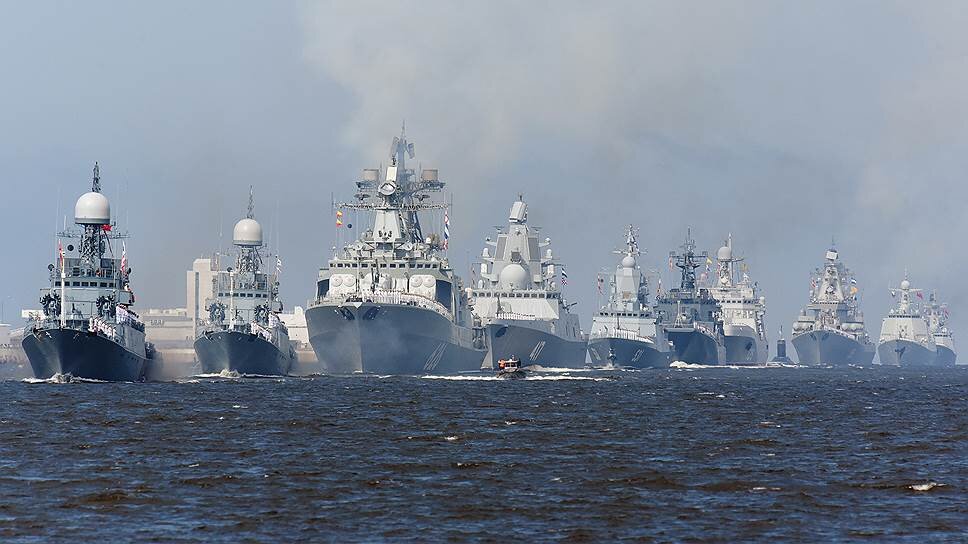 Главный военно-морской парад, kommersant.ru