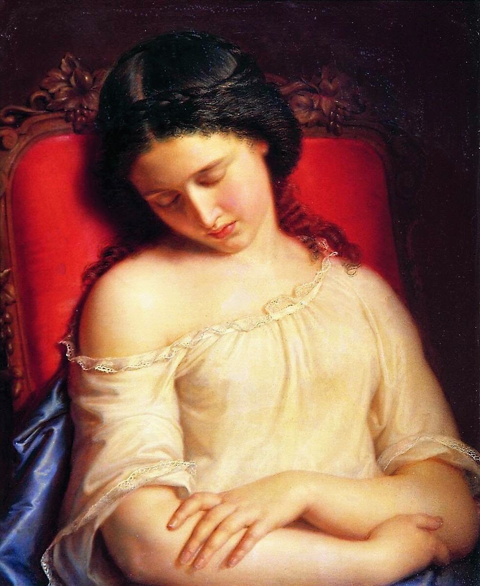 Моллер, «Спящая женщина»