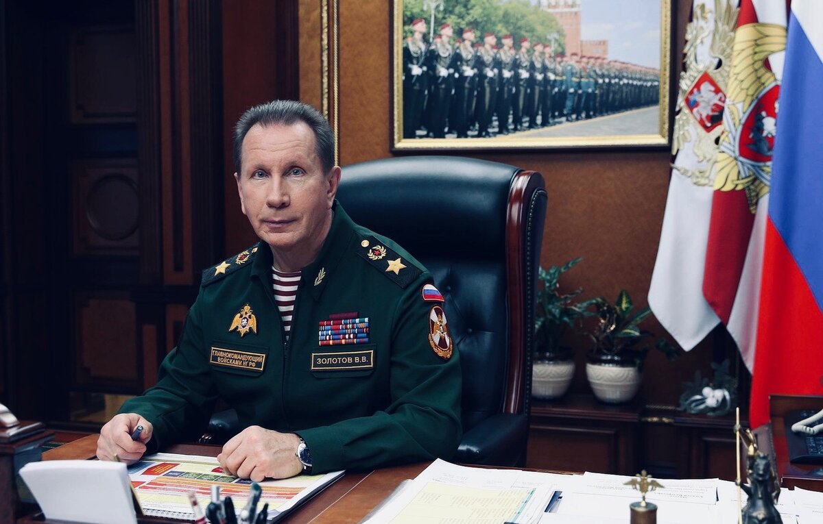 Золотов, Росгвардия, Национальной гвардия