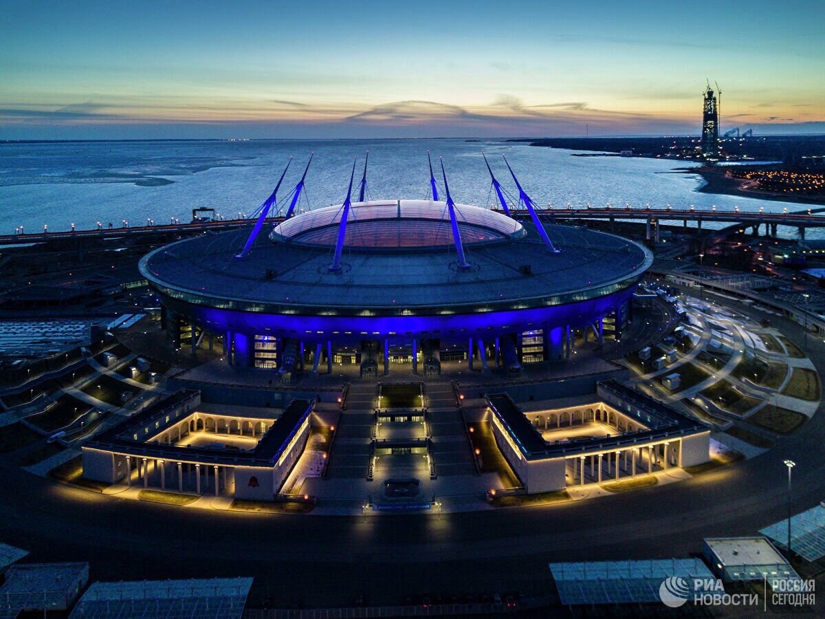 Газпром-Арена. Санкт-Петербург. ФК Зенит.
