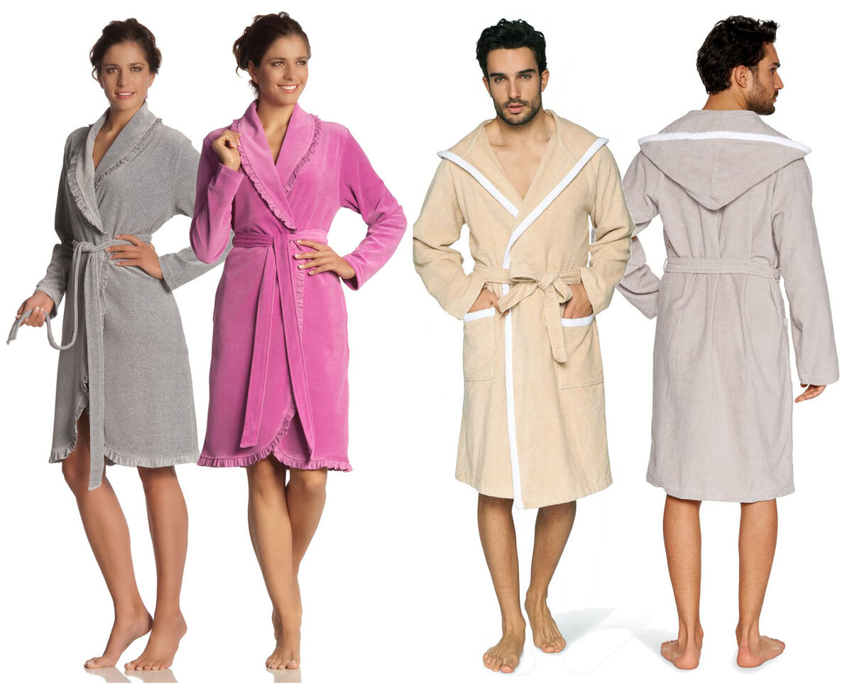 Халаты Vossen мужские и женские