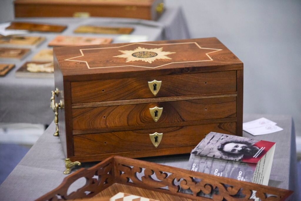 Предметы мастерской на выставке Фестиваль столярного дела 2018