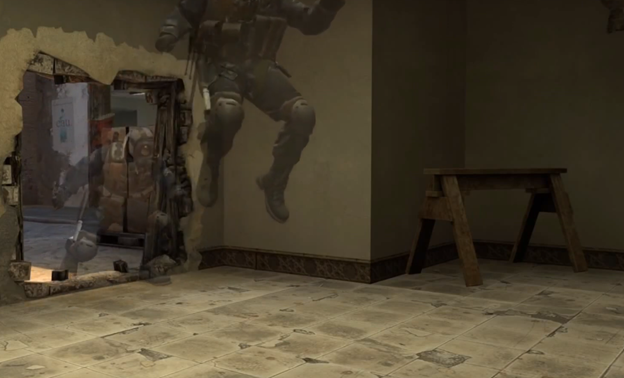 Вот в таком стиле и нужно проскакивать эту дыру.