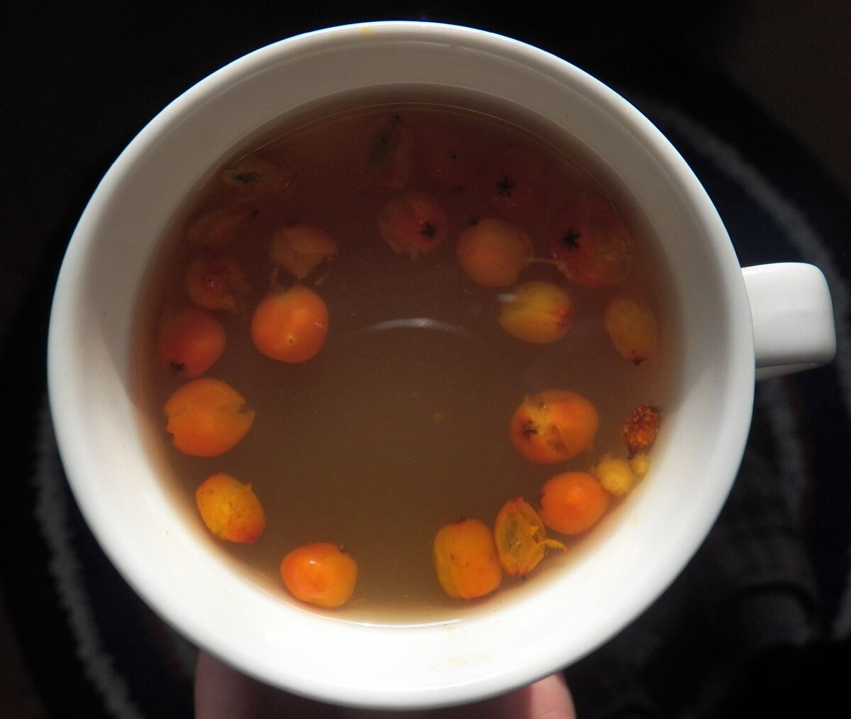 Маслянистый облепиховый чай с полезными маслами. Масло масляное