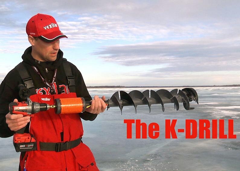 Легкие шнеки для зимней рыбалки диаметром 150 и 200 мм, весом 2,3 кг и длиной 92 см предназначены для совместной эксплуатации с электродрелью 18 Вольт.