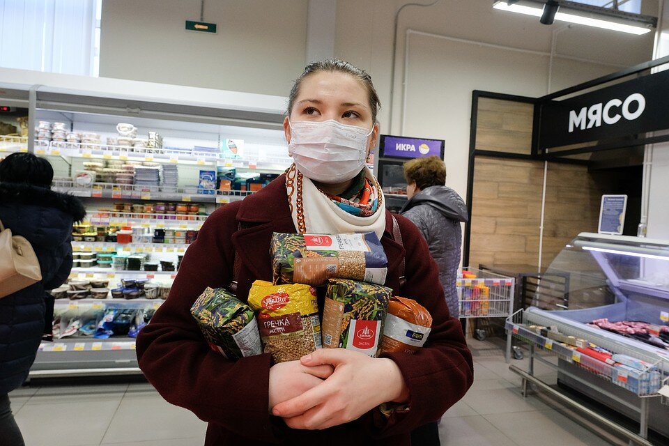 Женщина с гречкой