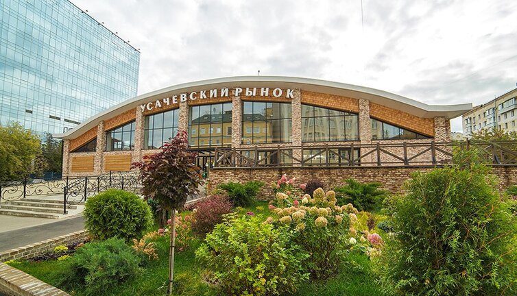 Усачёвский рынок во всей красе. Фото из Яндекс. Картинок
