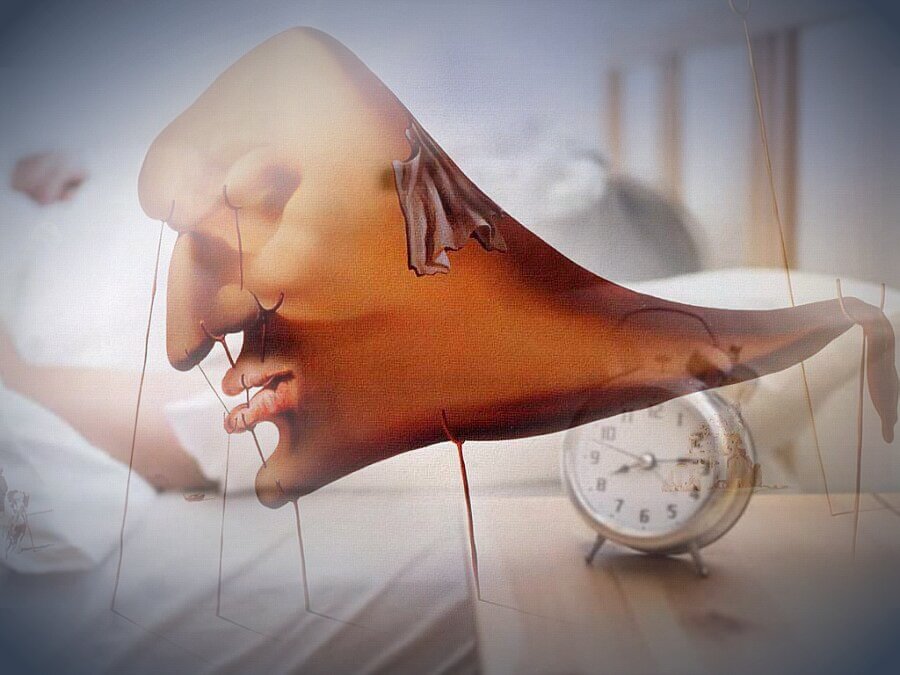 Коллаж. Сальвадор Дали. Сон