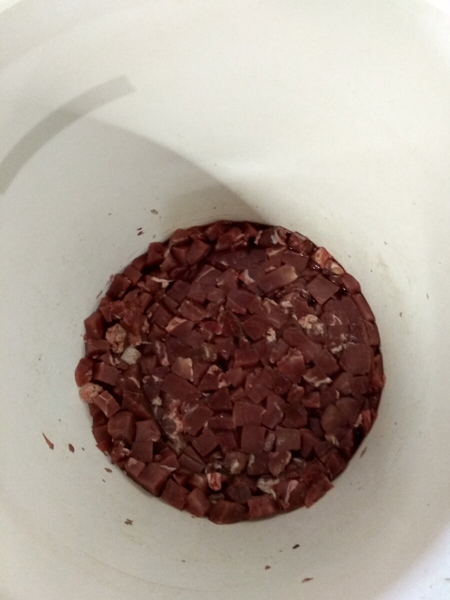 Мясо для приготовления тушёнки