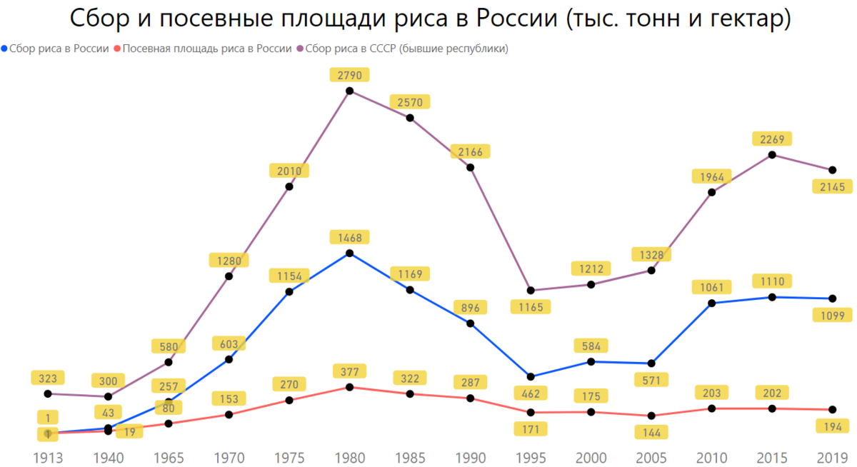 Крупнейшими производителями риса являются. Урожайность риса с 1 га в Китае. Посевные площади риса в России. Лидеры по производству риса в России. Урожайность риса с 1 га в мире.