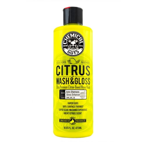 Автошампунь Chemical Guys с натуральными экстрактами Citrus Wash & Gloss