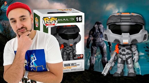 НОВАЯ ФИГУРКА FUNKO HALO SPARTAN MARK VII! ОБЗОР ИГРЫ HALO: REACH! ТОП РОБ ДОМАШНЯЯ РАСПАКОВКА!