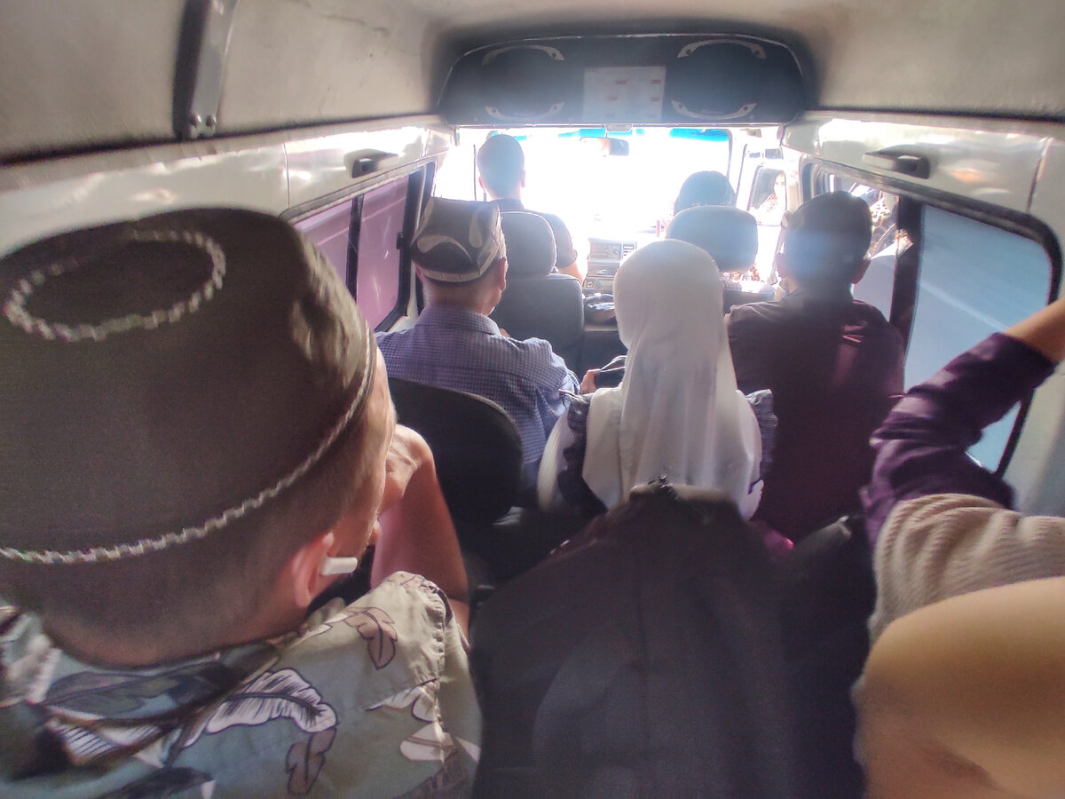 Маршрутки вместимостью 7 пассажиров - самый востребованный транспорт Долины. 