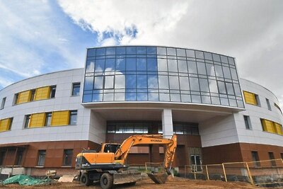    Новое здание подстанции скорой помощи в Щербинке © Департамент строительства Москвы