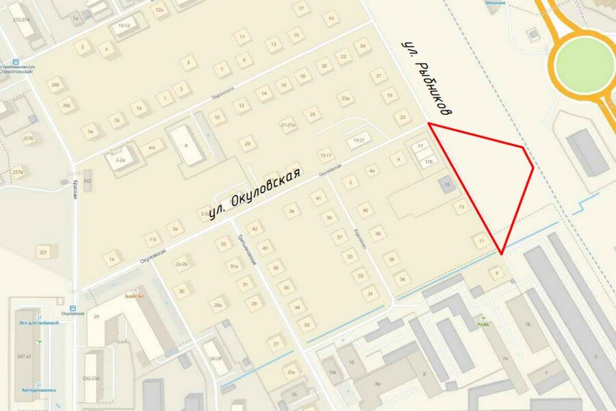 Ремонтируемый и благоустраиваемый участок. Выдержка из проектной документации