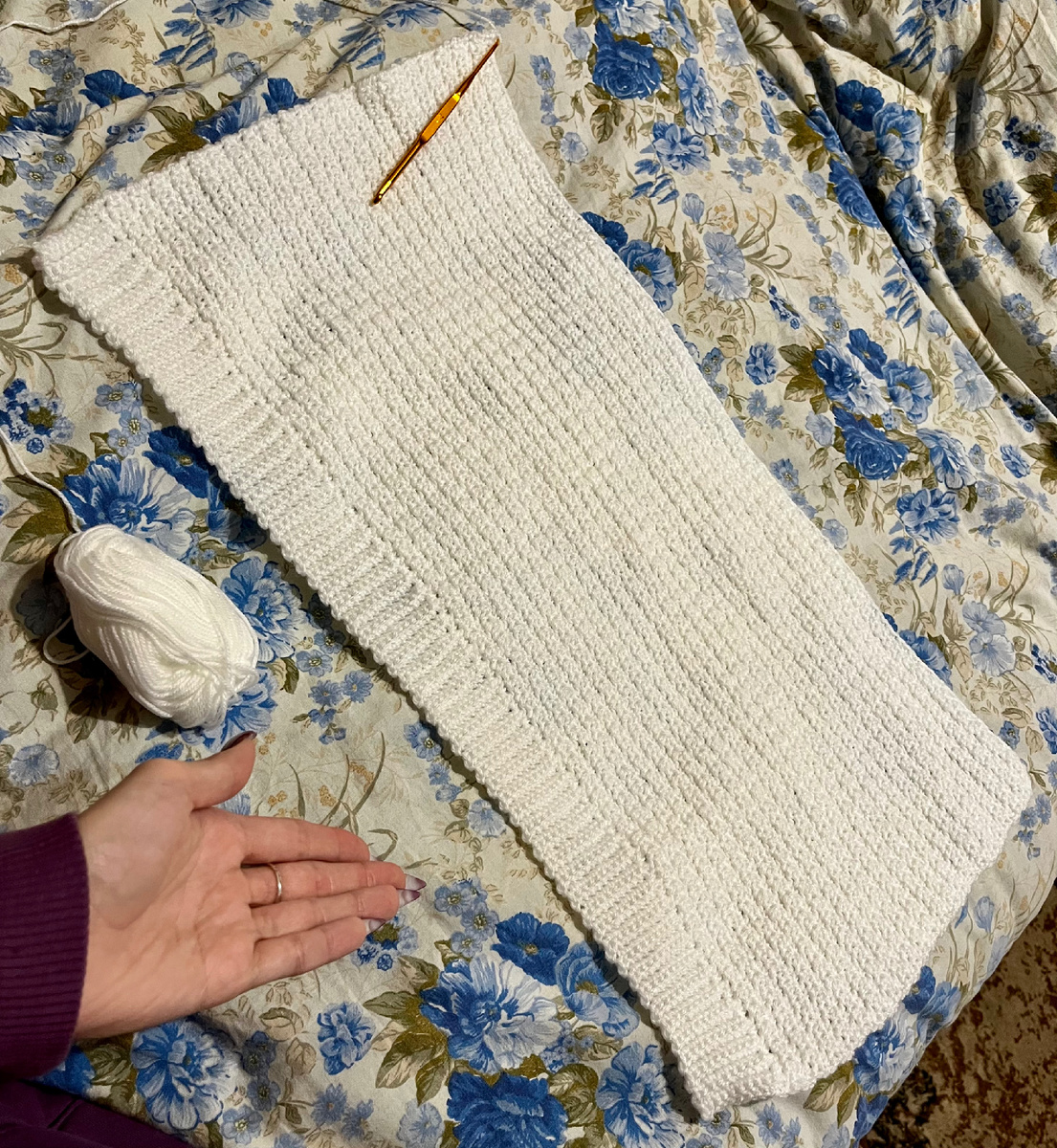 Вяжу свитер, день 6