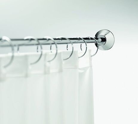 Карниз для штор Slim,  серия шторы для ванной, Spirella, Швейцария