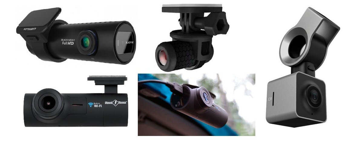 Компактный регистратор без экрана с управлением Wi-Fi можно скрытно установить и подвести питание от проводки автомомбиля.