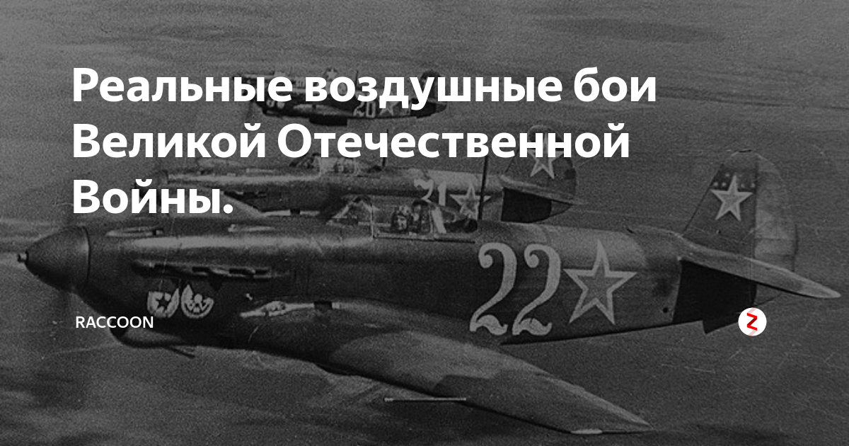 Реальные воздушные бои Великой Отечественной Войны. | RACCOON | Дзен