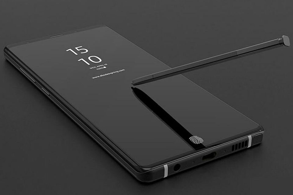 К сожалению, эта концепция Galaxy Note 9 была слишком амбициозной