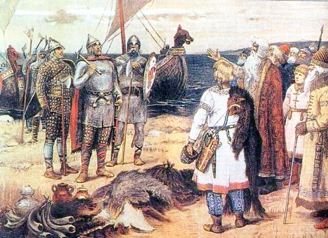 В. М. Васнецов "Призвание варягов"