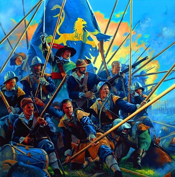 Шведская пехота в начале XVII века