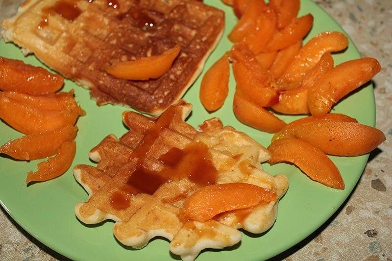 Вафли из рисовой муки