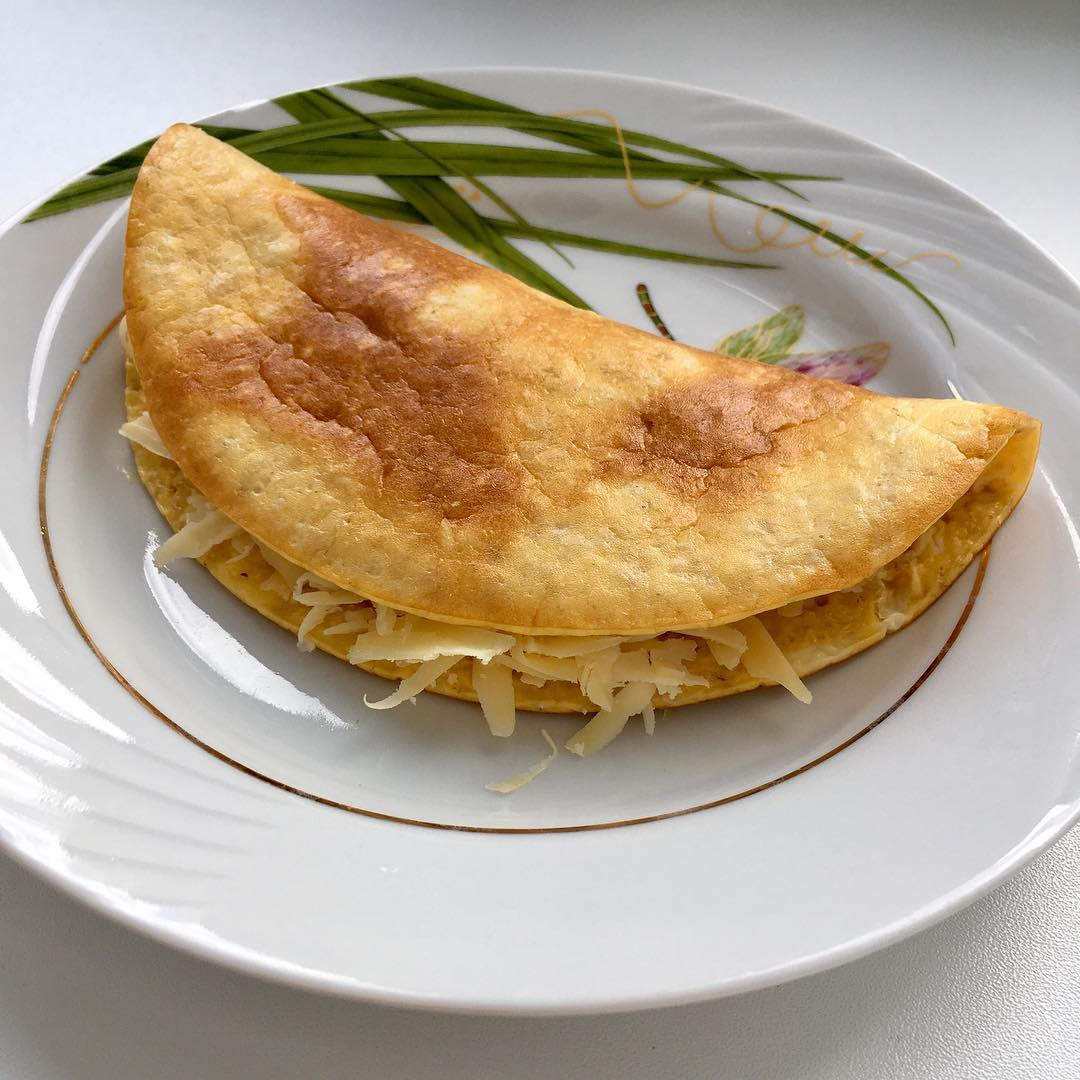 Овсяноблин с манго