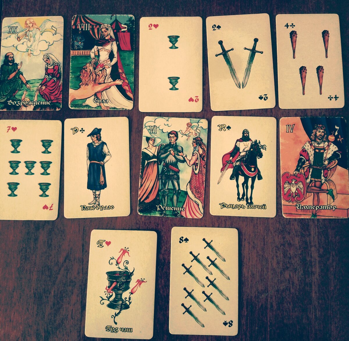 карты вскрыты