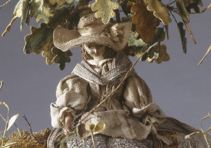 3-D вышивка XVII века