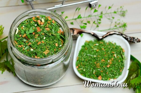     Сушеная приправа в домашних условиях