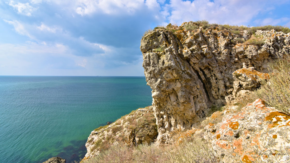 Крым скалы Элькен Кая