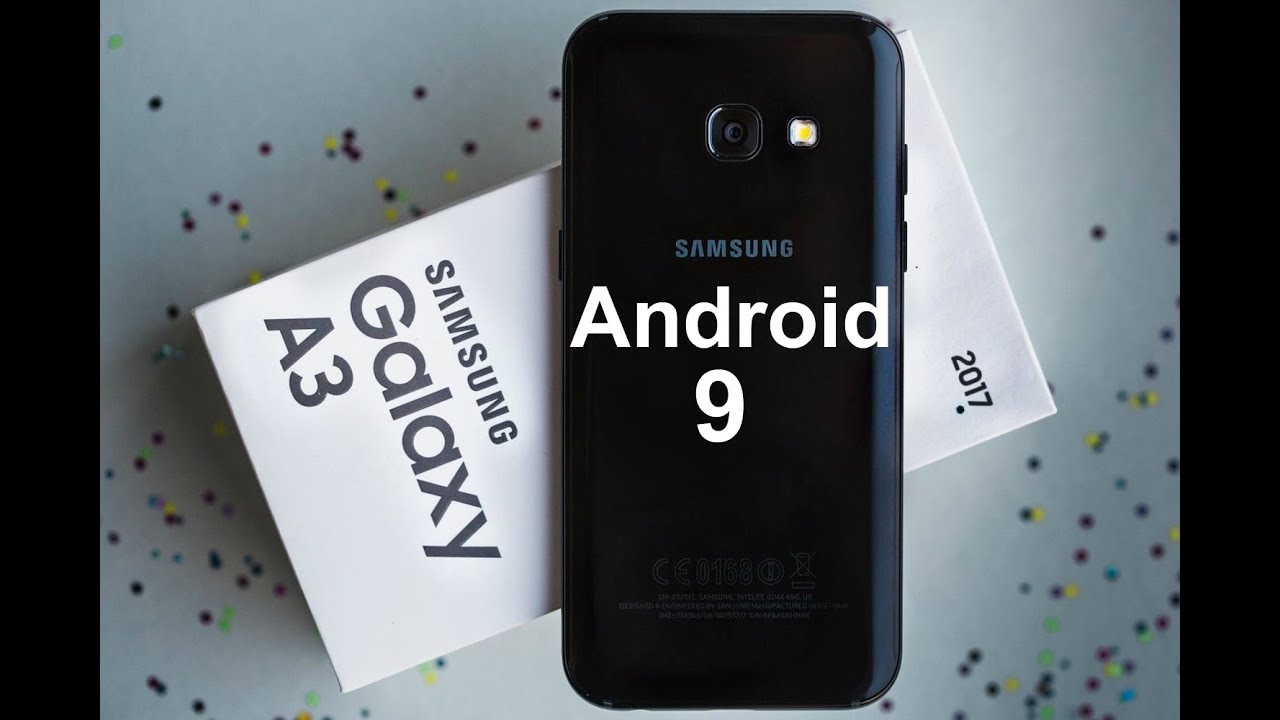 Установил Android 9 на Galaxy A3 2017 A320f