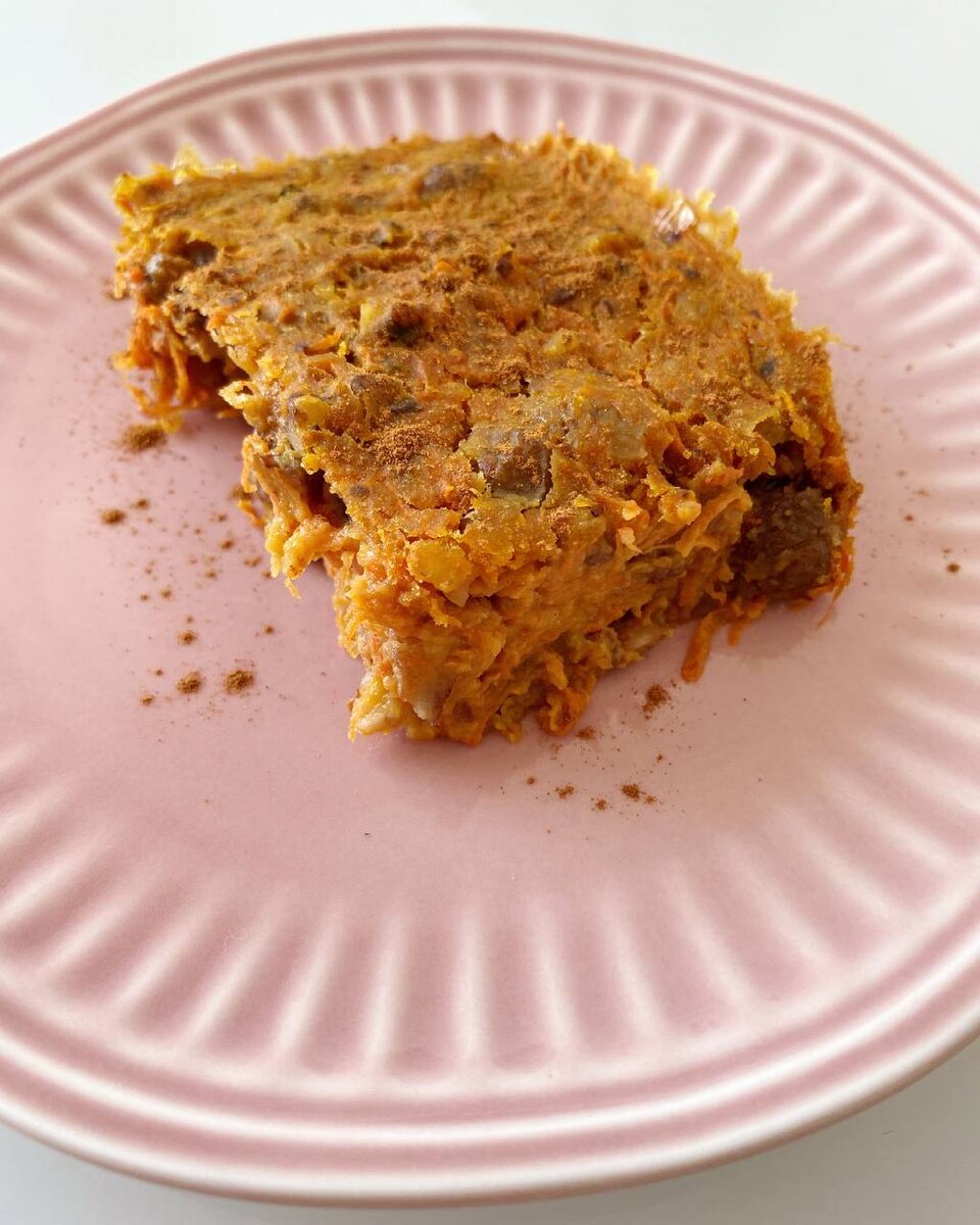 Морковная запеканка