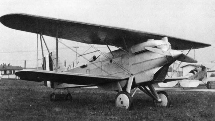 Истребитель F6C – один из первых палубных самолетов ВМС США