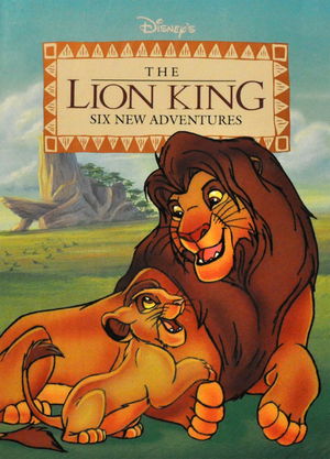 обложка сборника комиксов "The Lion King: Six New Adventures". 