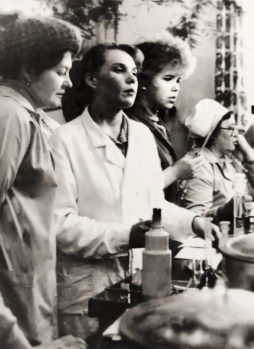 Первый заводской конкурс лаборантов химического анализа. 1978 год. Фото из архива ИВЦ АО «Пигмент»