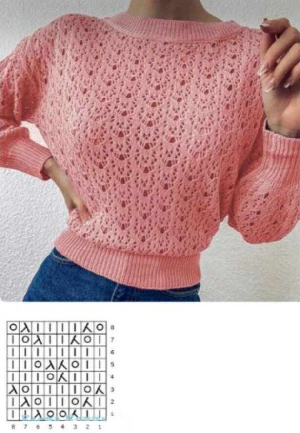 Схема узора составлена на tamika.ru.