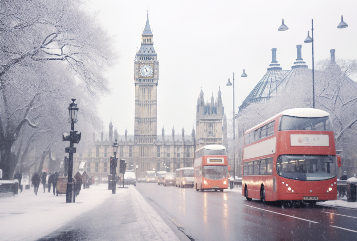 Фантазия на тему зимнего Лондона 