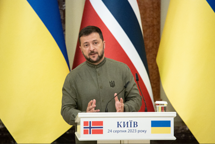 ЗЕЛЕНСКИЙ НЕ УСТАЁТ ВРАТЬ ЗАПАДУ И СВОИМ ГРАЖДАНАМ. ФОТО: PRESIDENT OF UKRAINE/KEYSTONE PRESS AGENCY/GLOBALLOOKPRESS